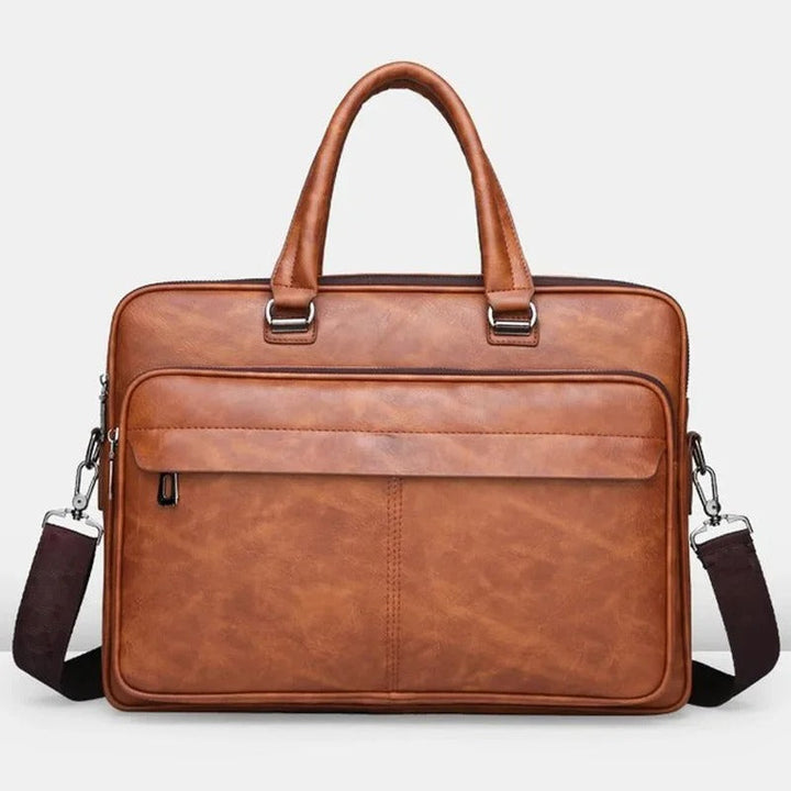 GIORGIO | Leather Shoulder Bag