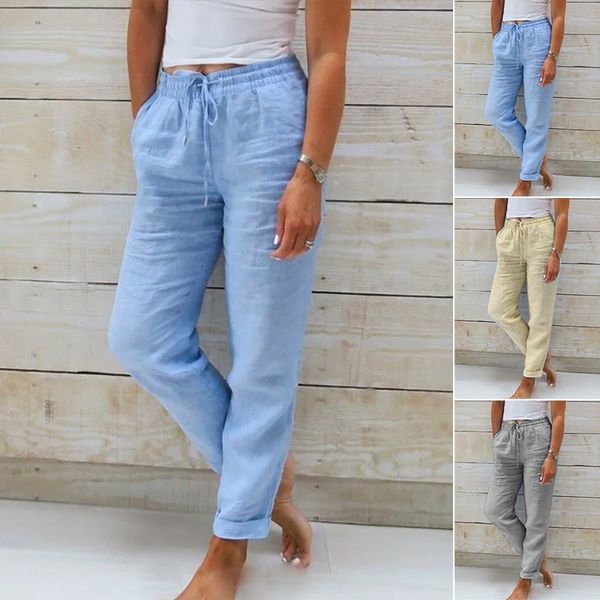 Jamie™ - Cotton and Linen Trousers