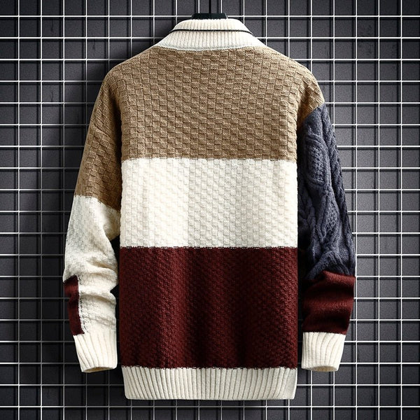 Alice™ - Elegant Patchwork Sweater