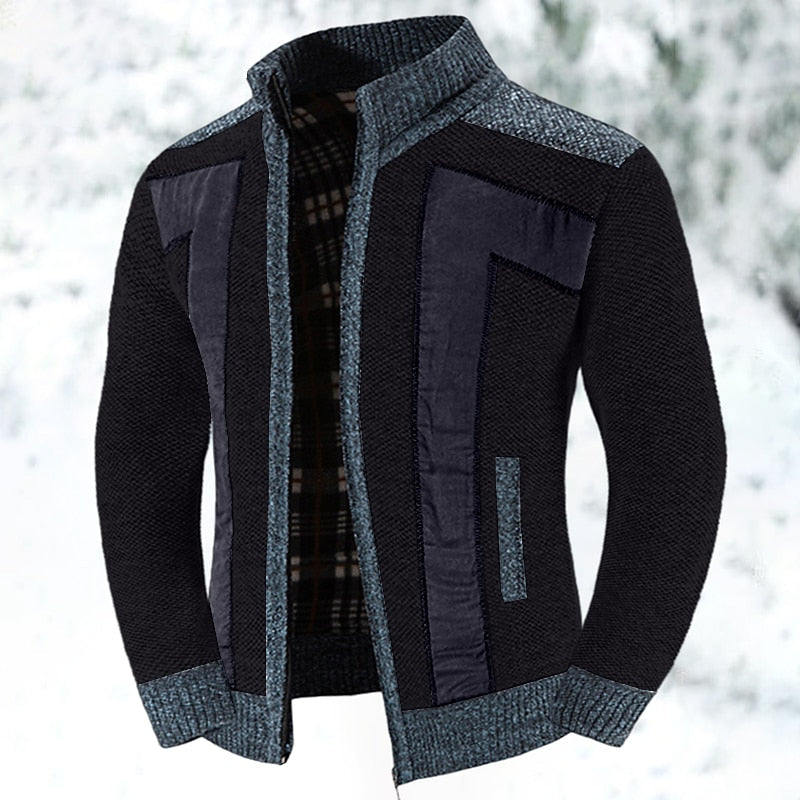 Bryson | Men's long-sleeve cardigan with pockets