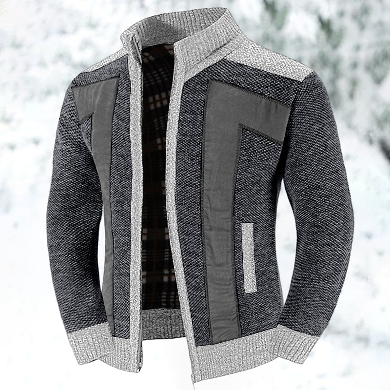 Bryson | Men's long-sleeve cardigan with pockets