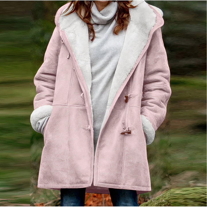Renza - Long-Sleeved Velvet Coat