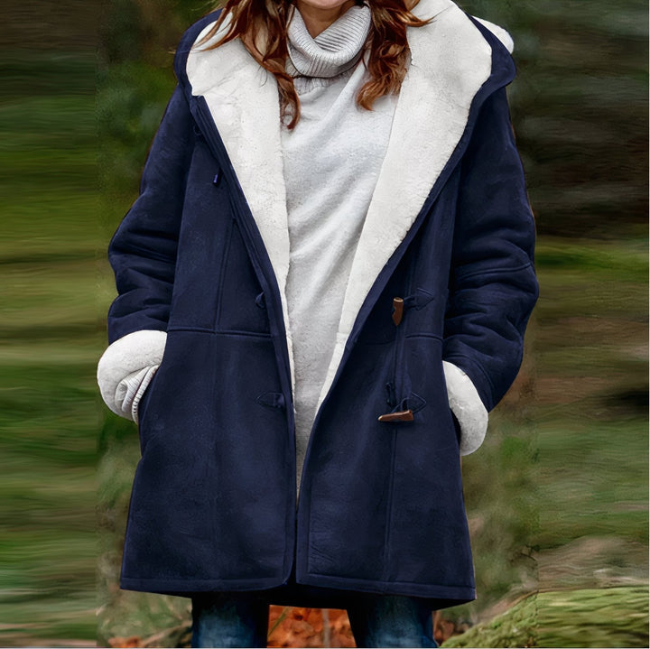 Renza - Long-Sleeved Velvet Coat