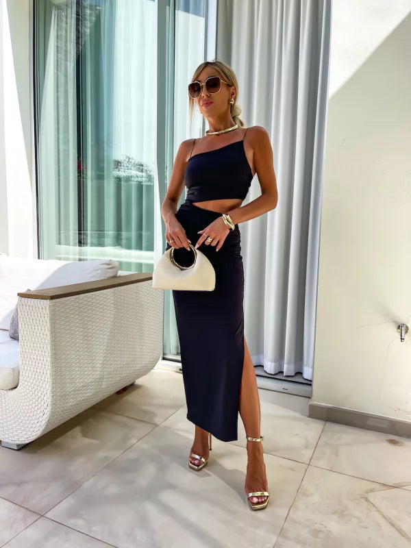 Lucrezia - Sexy Dress with Open Back and Waist