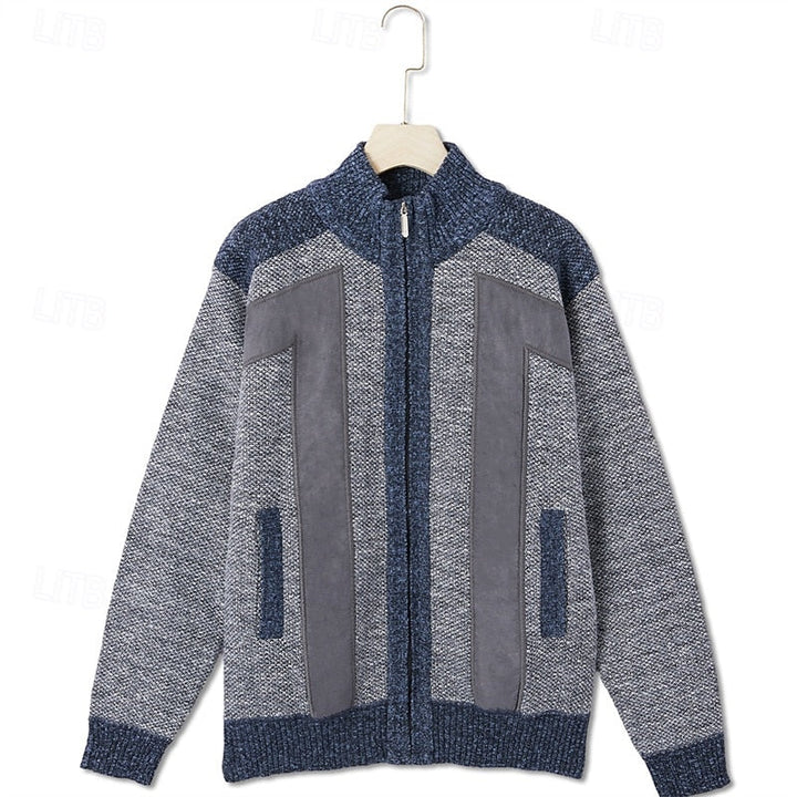 Bryson | Men's long-sleeve cardigan with pockets