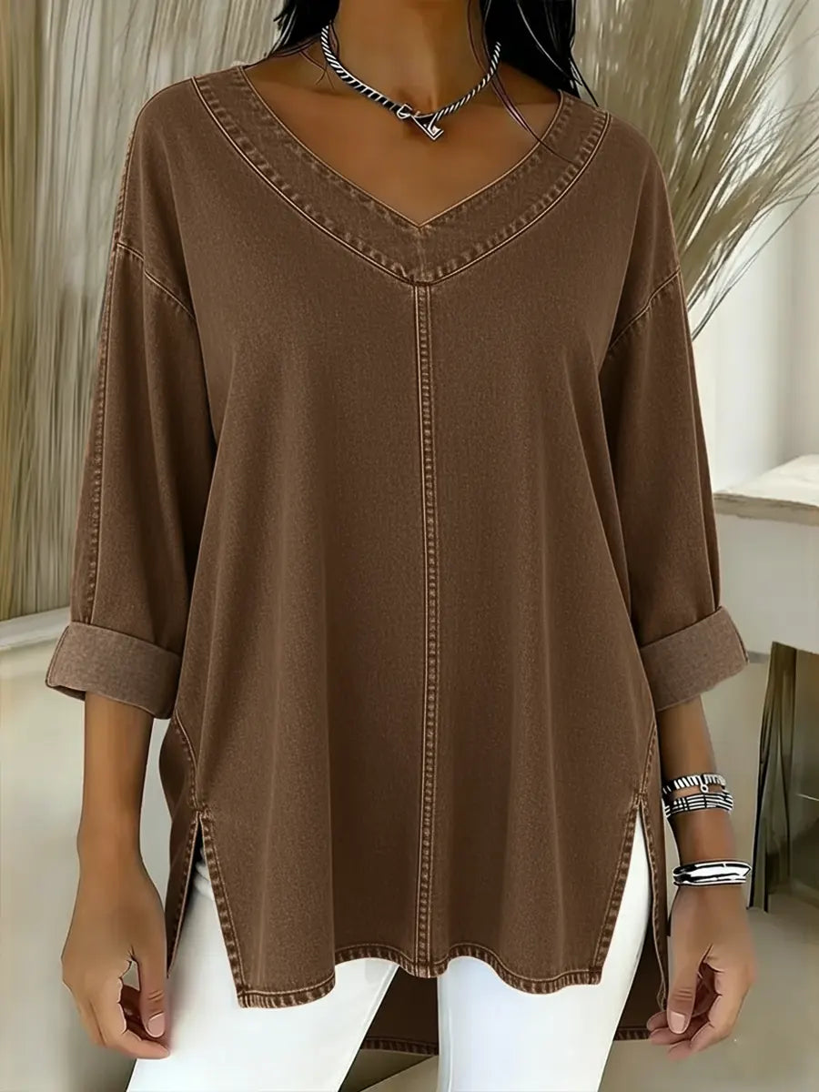 JESSICA | Casual V-Neck T-Shirt