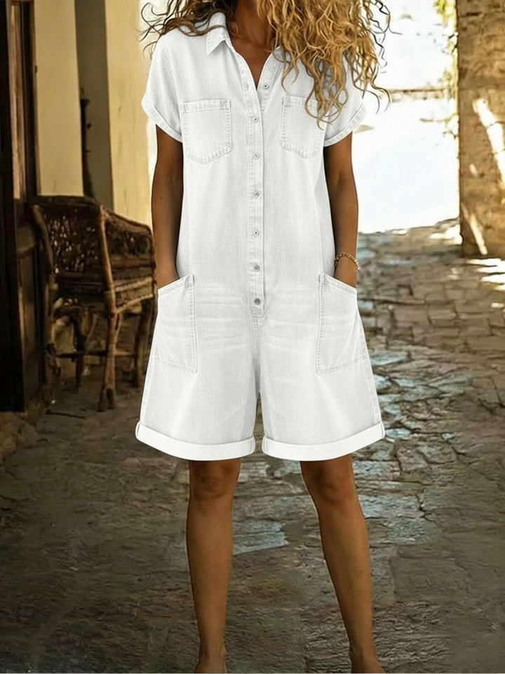 Women's Casual Short Jumpsuit