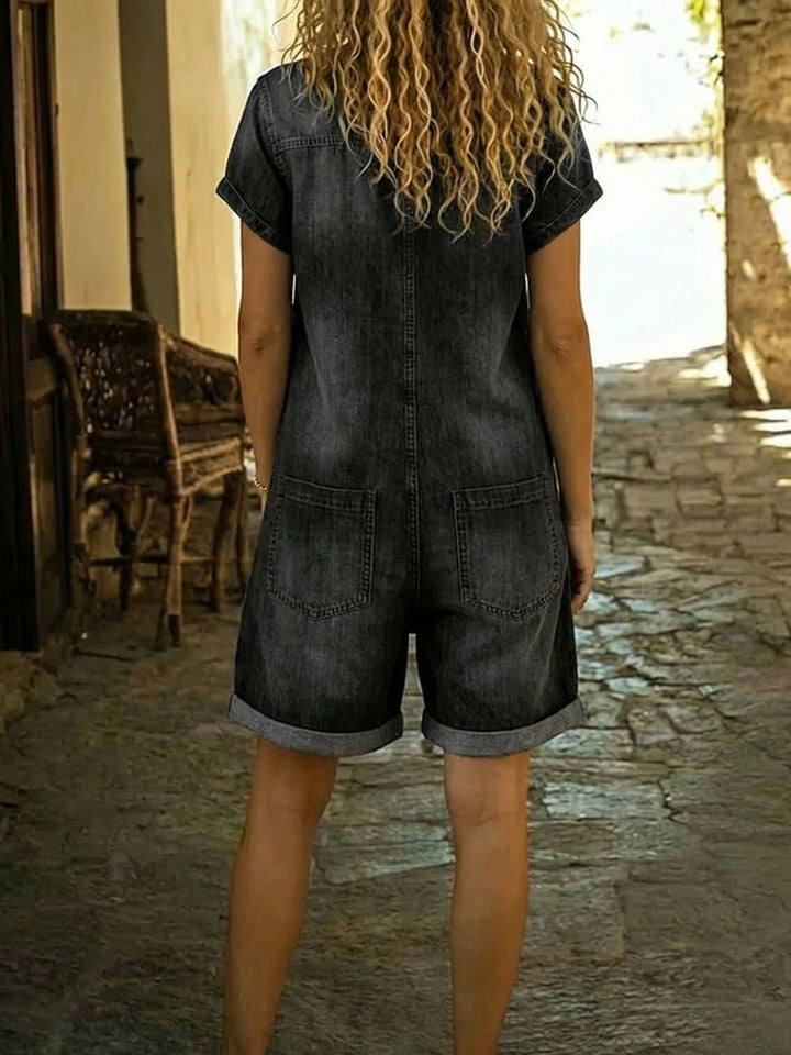 Women's Casual Short Jumpsuit