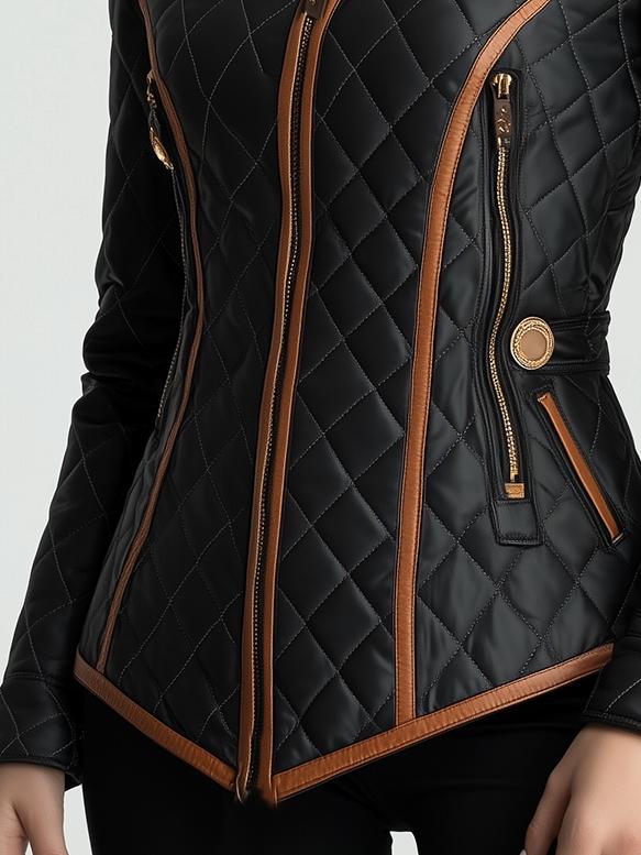 Lily™ - Diamond Quilted Padded Jacket