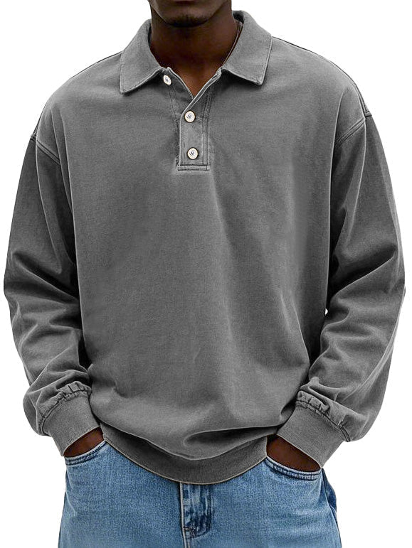 William™ - Vintage Long Sleeve Polo