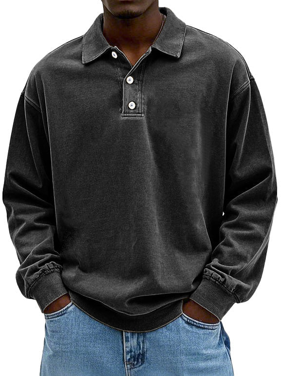 William™ - Vintage Long Sleeve Polo