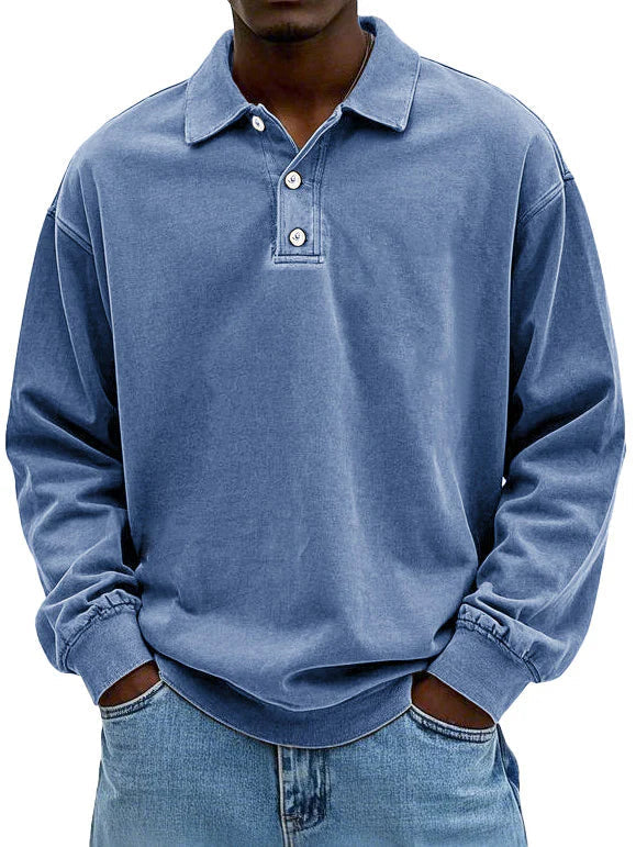 William™ - Vintage Long Sleeve Polo