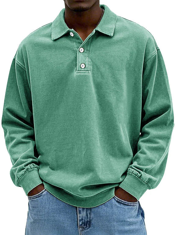 William™ - Vintage Long Sleeve Polo