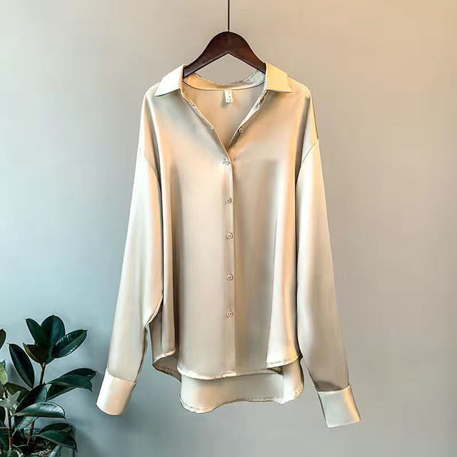 Ben - Satin Shirt For Women