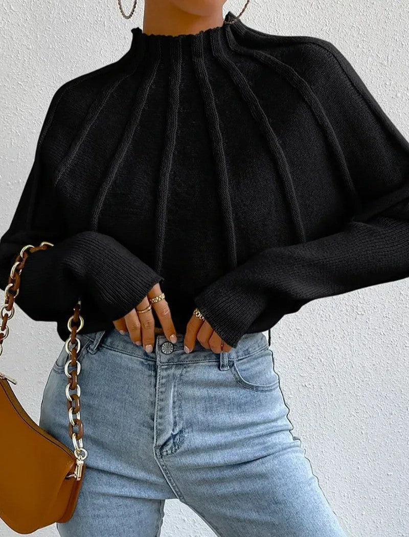 Women's long-sleeve sweater