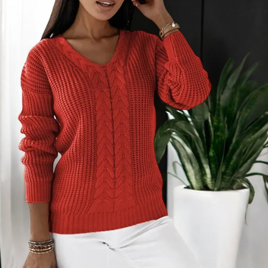 Elin - Classic Knit Sweater
