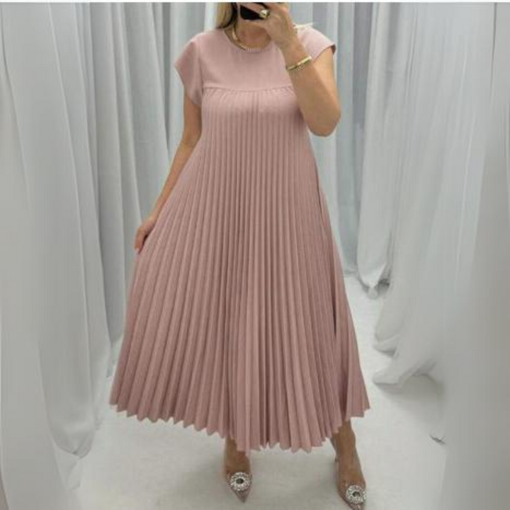 Alexa - Light and Fresh Pleated Dress