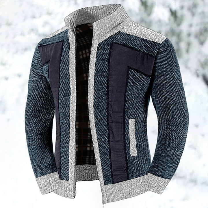 Bryson | Men's long-sleeve cardigan with pockets