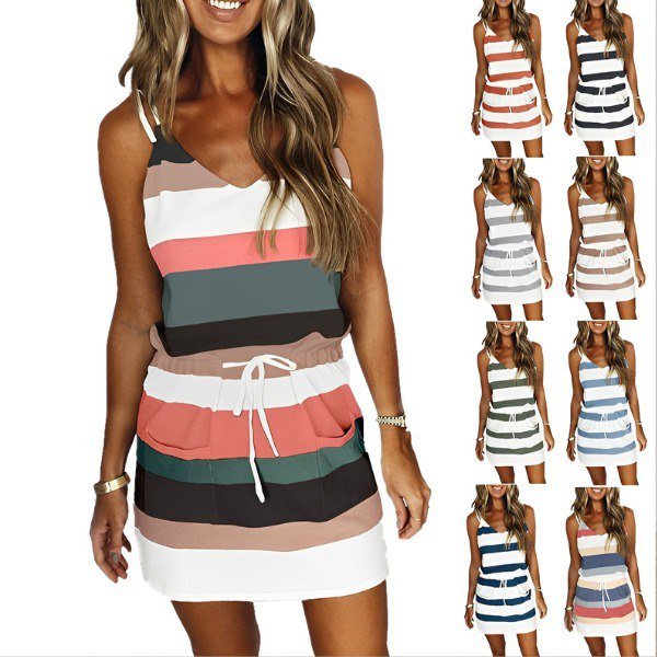 SENRY | Sleeveless Summer Dress