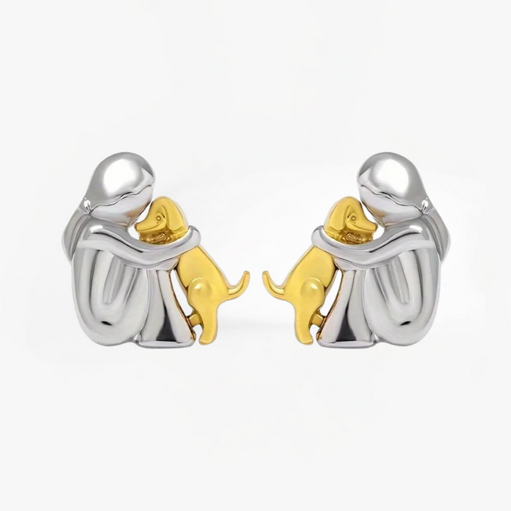 Lisa™ - Dog Earrings with Symbol