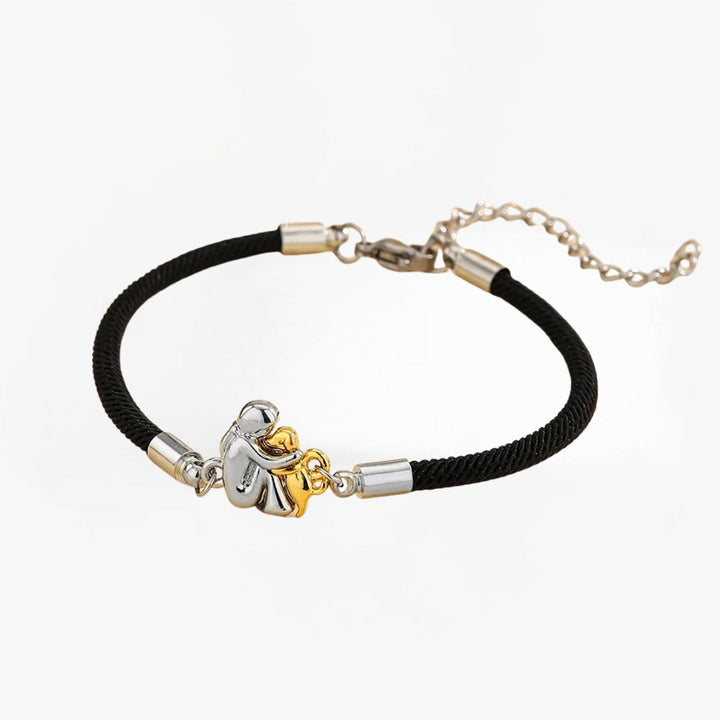 katy™ - Bracelet with Cord and Dog Design