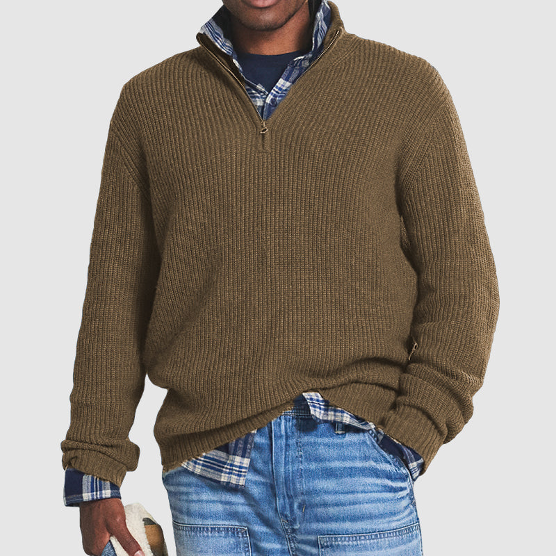 Jerry - Business Casual Pullover with Zipper