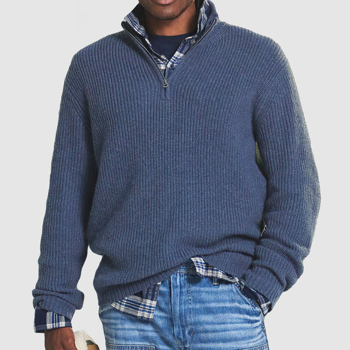 Jerry - Business Casual Pullover with Zipper