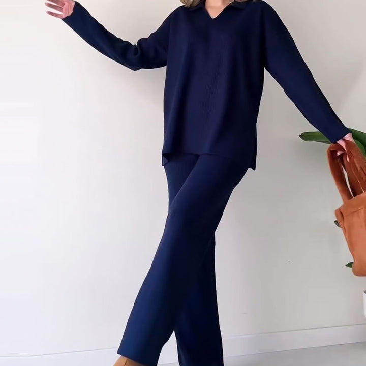 HONORA - Elegant Two-Piece Casual Set
