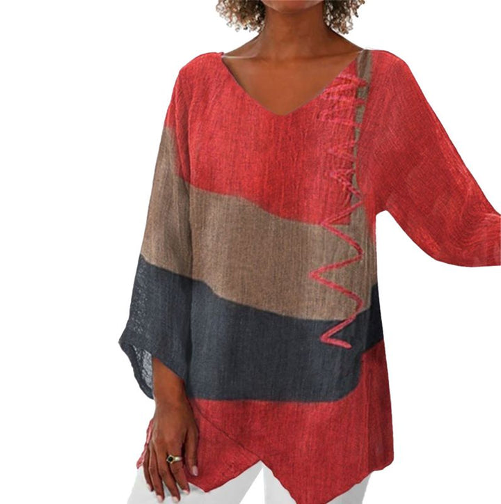 Elaine™ - Loose Long-Sleeved Blouse