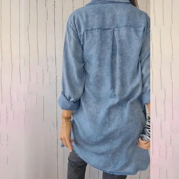 Annelie | Summer coat with button placket