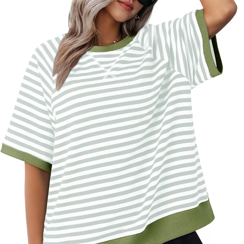 Iolanda - Casual Striped T-shirt