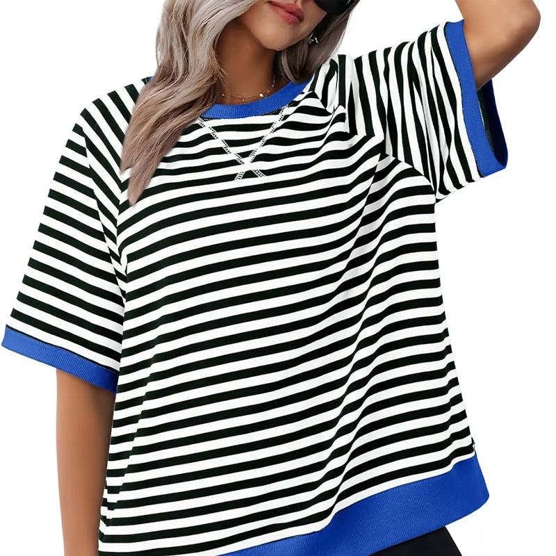Iolanda - Casual Striped T-shirt
