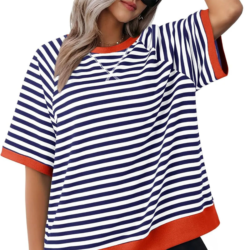 Iolanda - Casual Striped T-shirt