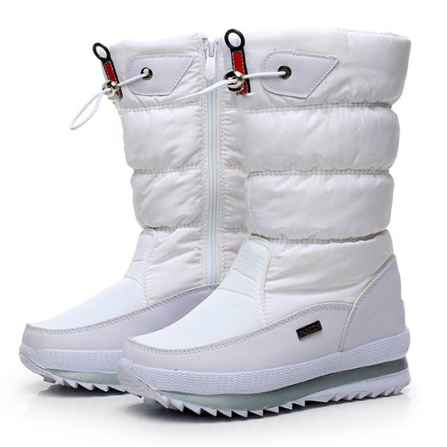 Lara - Non-Slip and Waterproof Faux Fur Snow Boots