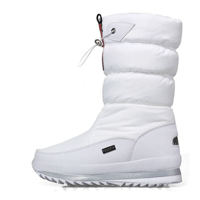 Lara - Non-Slip and Waterproof Faux Fur Snow Boots