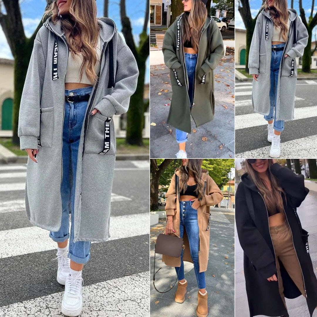 Marta™ – Oversized Comfort Hoodie Coat