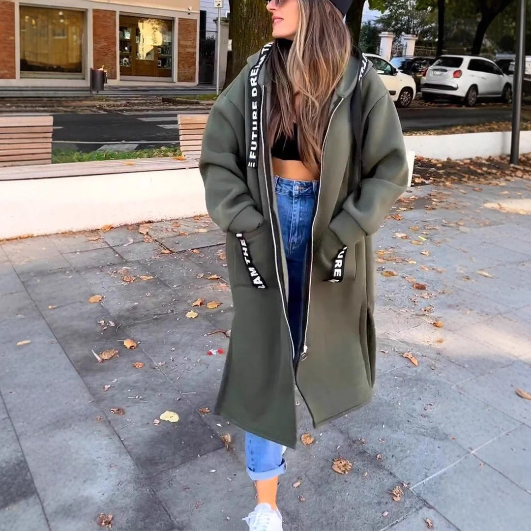 Marta™ – Oversized Comfort Hoodie Coat