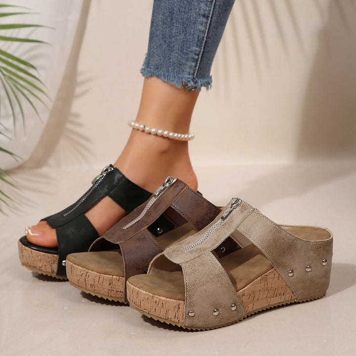 Ofelia™ - Orthopedic Open Toe Wedge Sandals