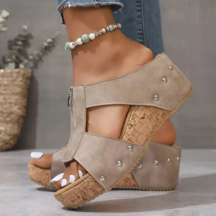 Ofelia™ - Orthopedic Open Toe Wedge Sandals