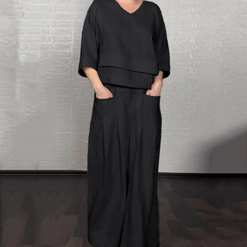 Noa | Elegant Minimalist Two-Piece Ensemble