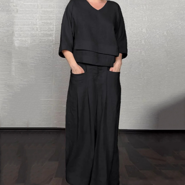 Noa | Elegant Minimalist Two-Piece Ensemble