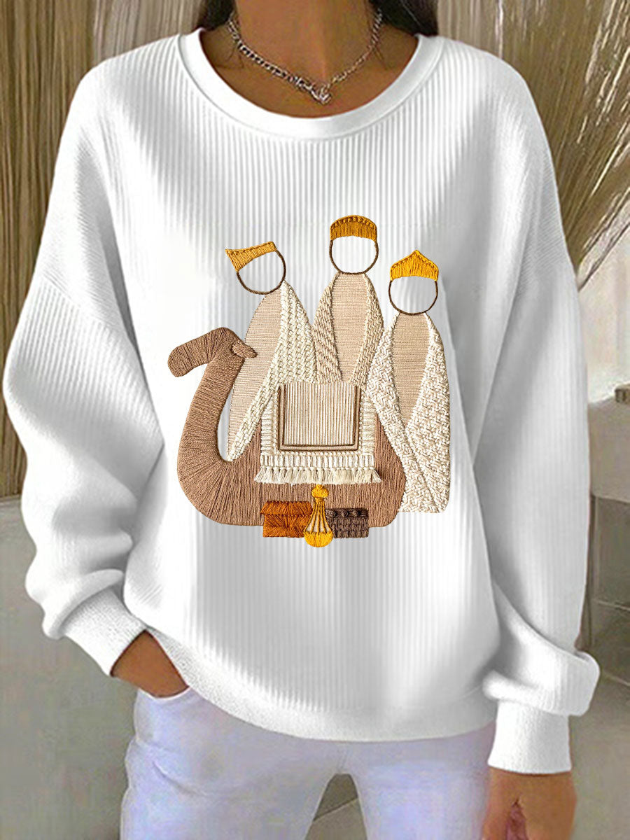 Women's Christmas Nativity Sweatshirts