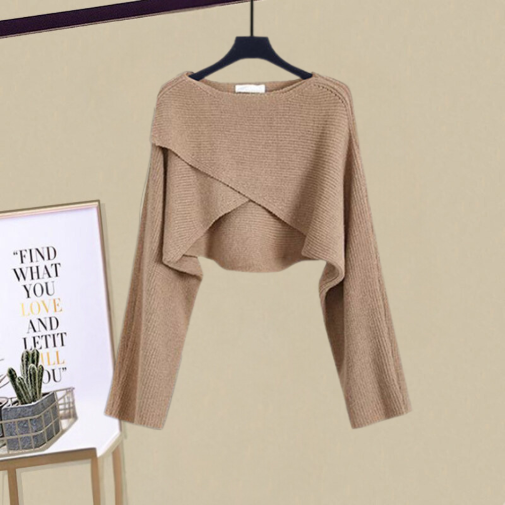 Emily - Fashionable Knitted Dress Set