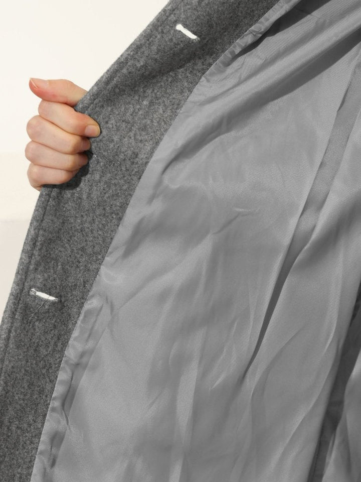 Helena | Women's Winter Coat with One-Button Closure