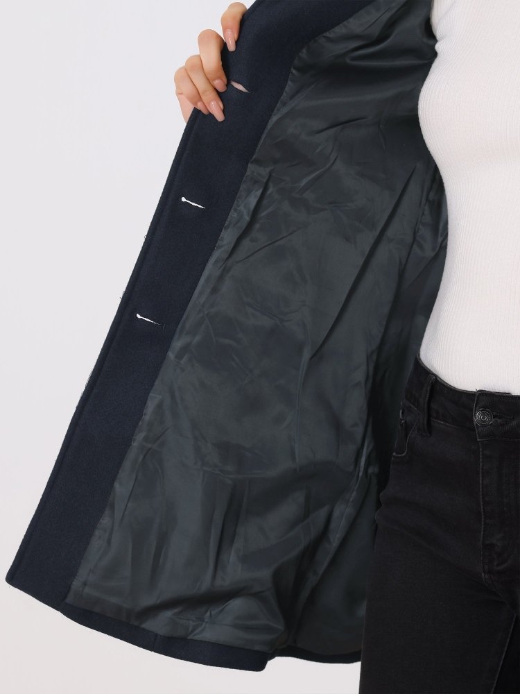 Helena | Women's Winter Coat with One-Button Closure