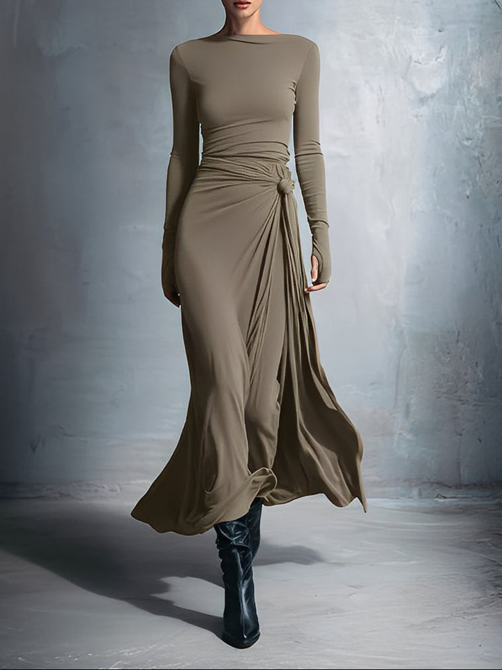 Vittoria ❘ Maxi Dress with Side Knot