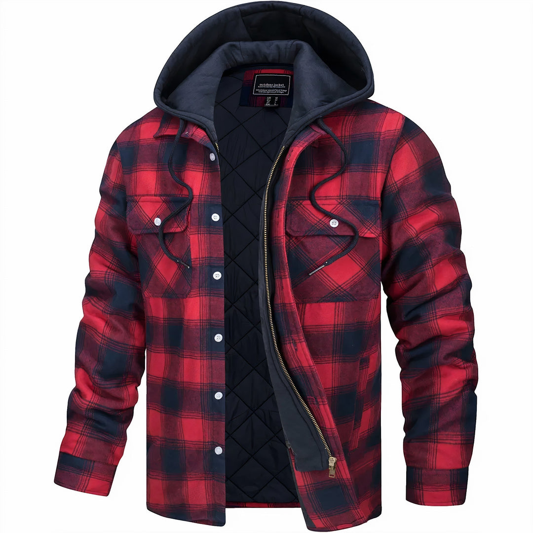 Alessio - Plaid lumberjack jacket