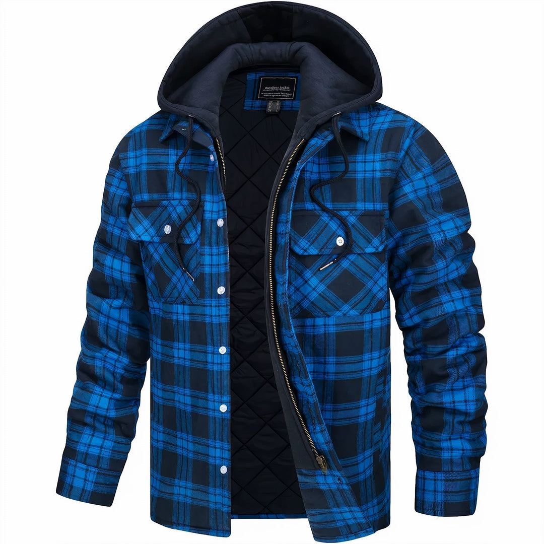 Alessio - Plaid lumberjack jacket