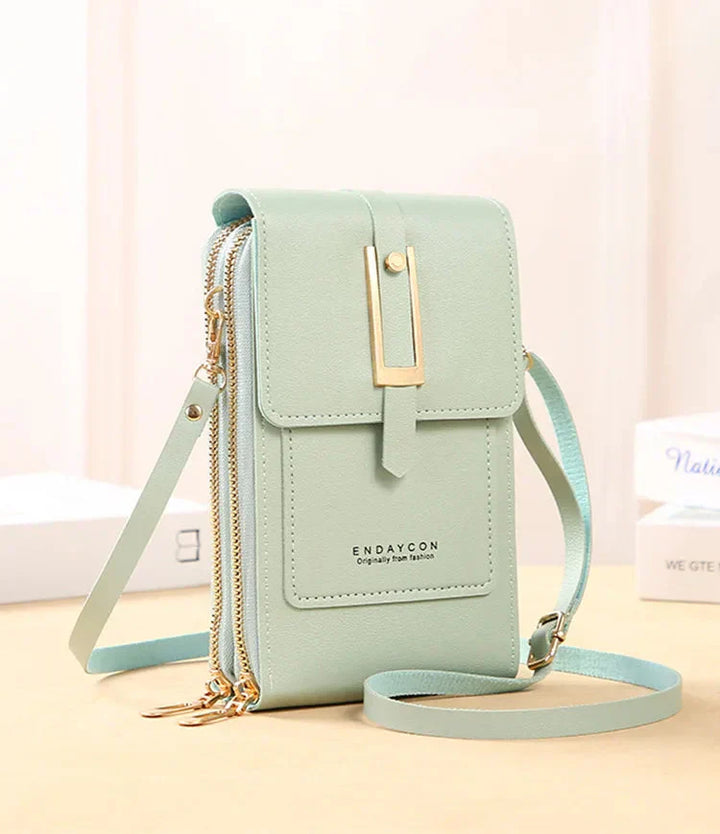 Shoulder bag for cell phones