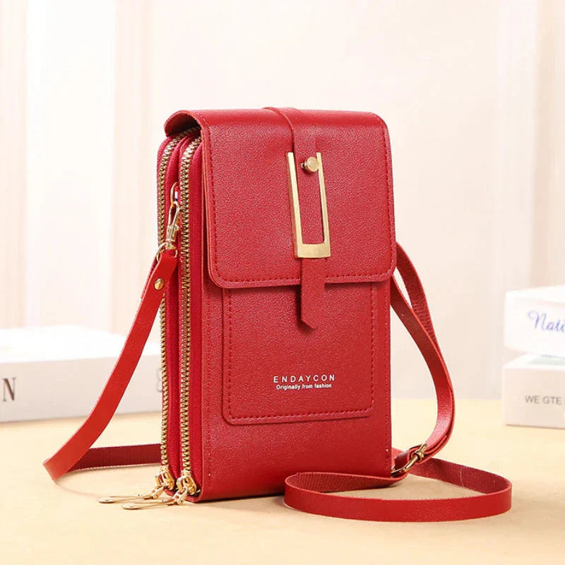 Shoulder bag for cell phones